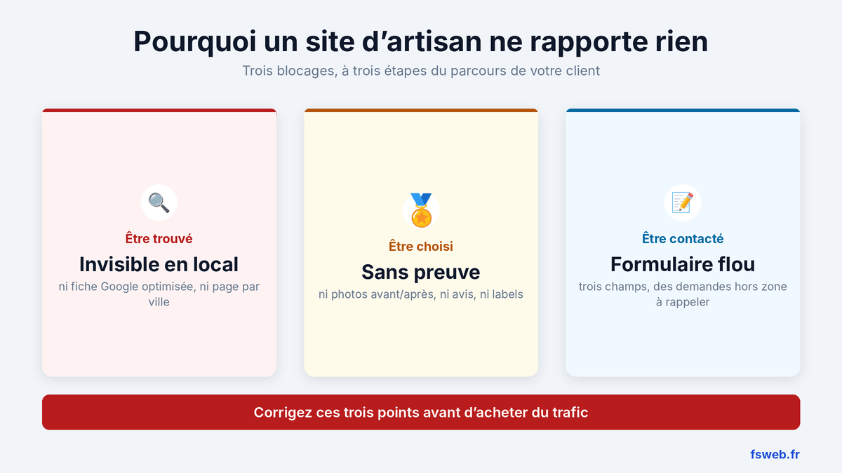 Pourquoi un site inrternet ne rapporte rien