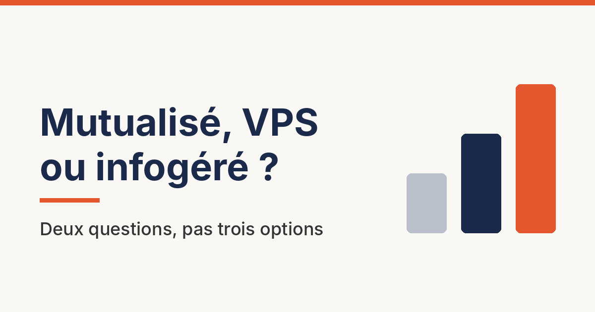 Hébergement web infogéré
