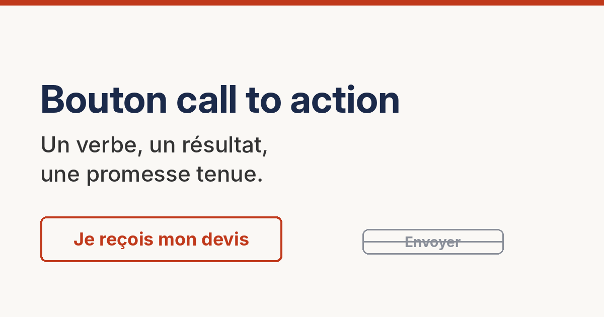 Bouton Call To Action